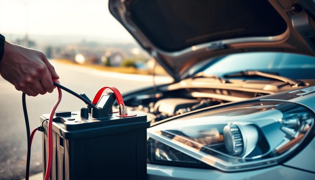 car battery jump-start